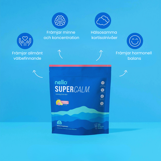 SUPERCALM - Slipp stressmage, oro och sömnlösa nätter